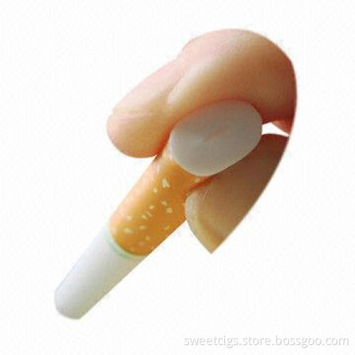 Soft Silicone Tip E-cigarette, 250mAh Battery Capacity, Sized 9.2 x 100mm